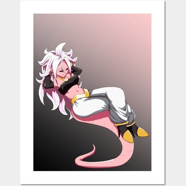 Android 21 Wall Art by Twintertainment